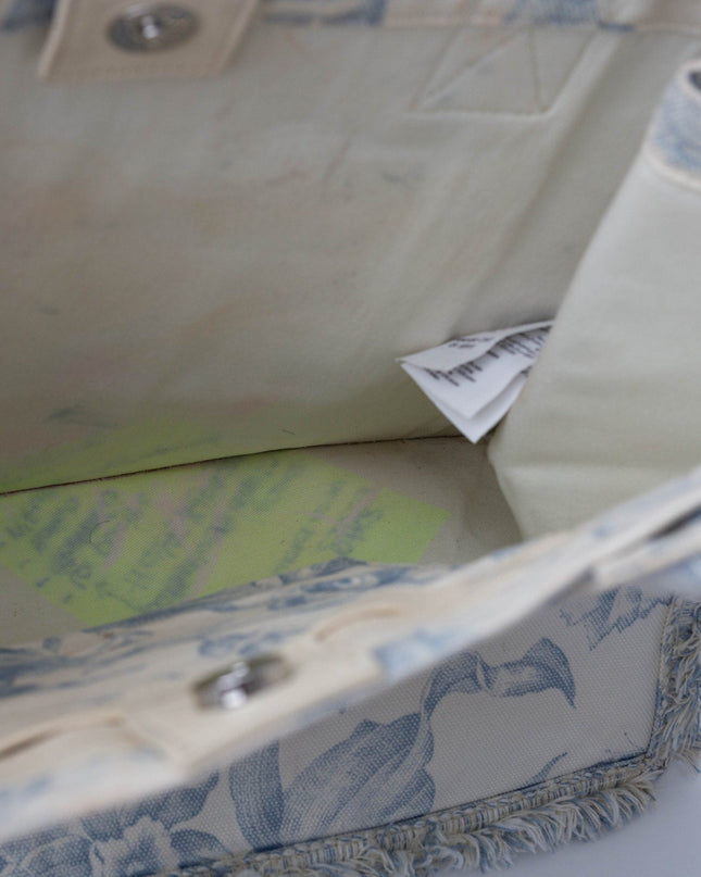 Sandro Kasbah Blue Floral Bag - Wind & Song