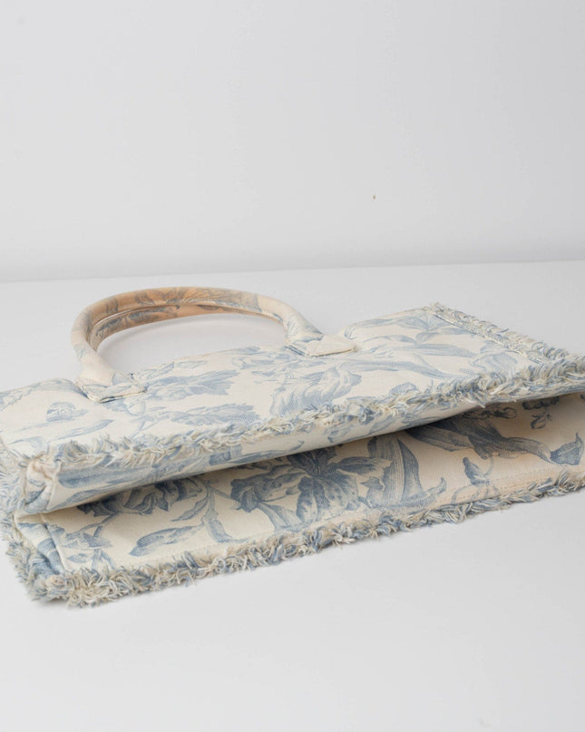 Sandro Kasbah Blue Floral Bag - Wind & Song