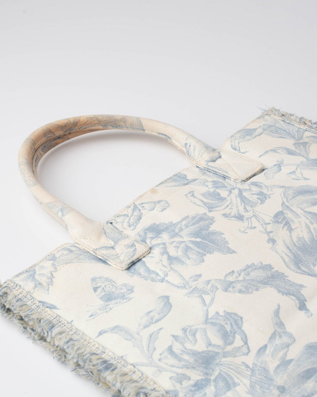Sandro Kasbah Blue Floral Bag - Wind & Song