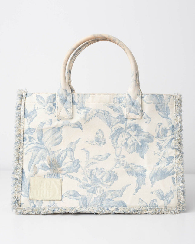 Sandro Kasbah Blue Floral Bag - Wind & Song