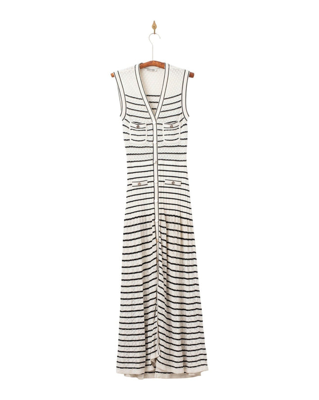 Sandro Paris MOLINA KNITTED DRESS - Wind & Song