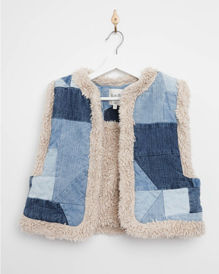 Sea New York Diego Denim Vest - Wind & Song