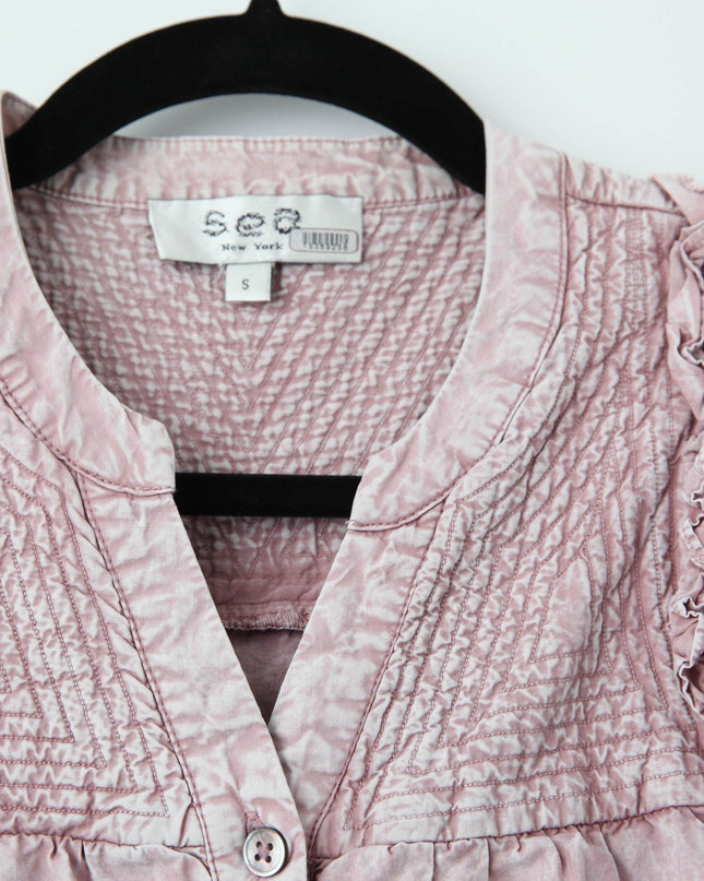 Sea New York Heidi Pink Cotton Tunic Dress - Wind & Song