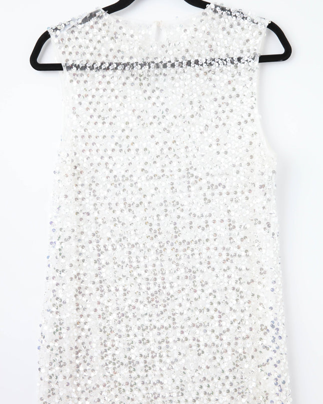 Shona Joy Asteri Silver Maxi Dress - Wind & Song