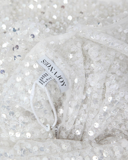 Shona Joy Asteri Silver Maxi Dress - Wind & Song