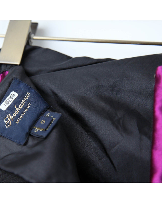 Shoshanna Amara Black crepe Gown - Wind & Song