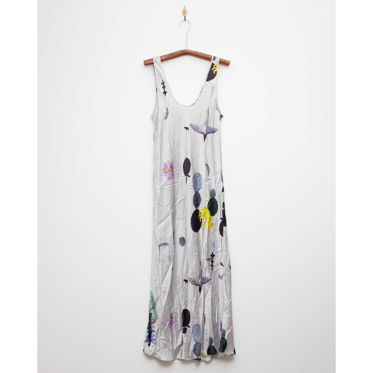 Silk Laundry Scoop Neck Silk Dress — Size XL - Wind & Song