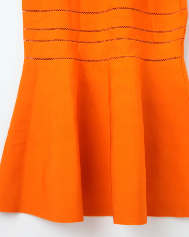 SIMKHAI Louella Midi Dress in Orange - Wind & Song