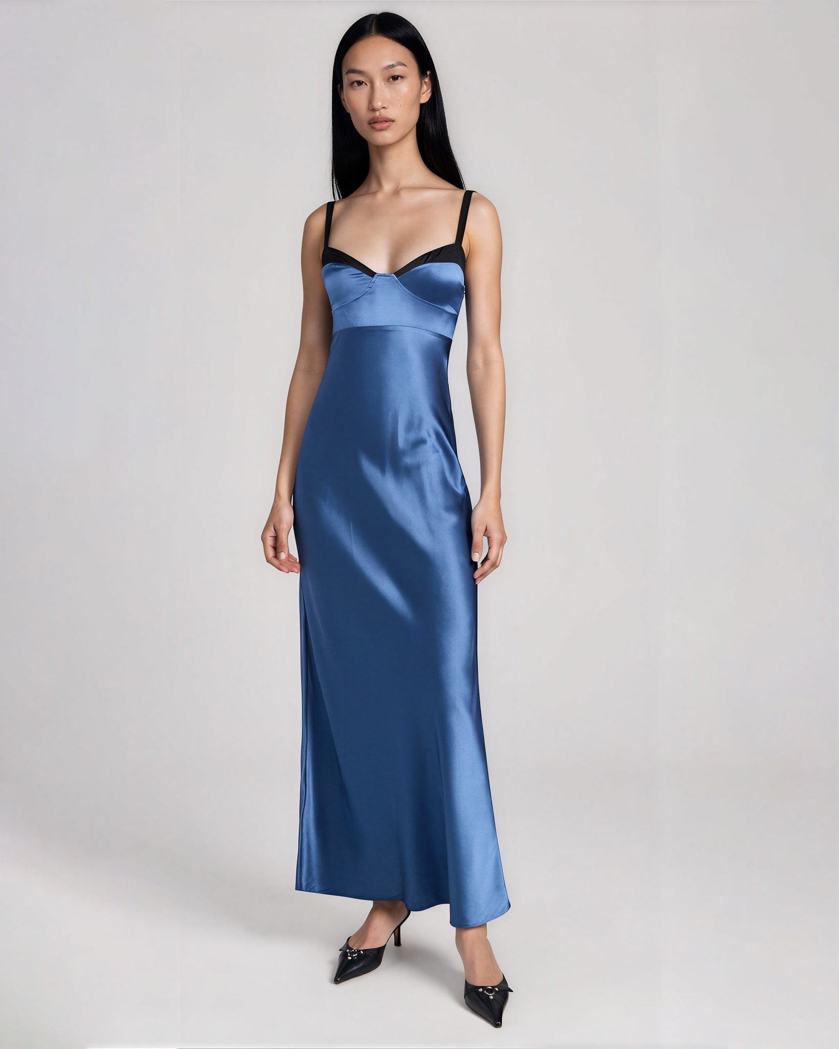 SIR. Depeche Balconette Gown Size US4 - Wind & Song