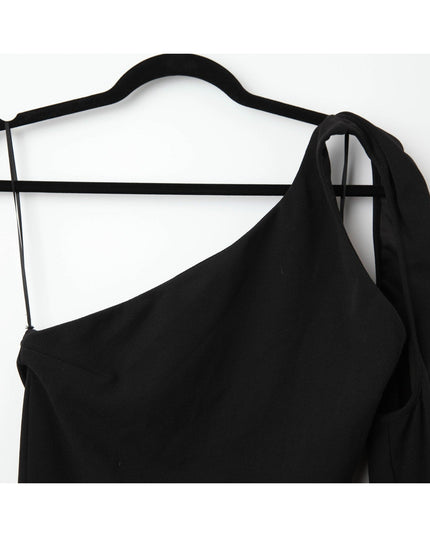 Solace London Saren Maxi Dress in Black - Wind & Song