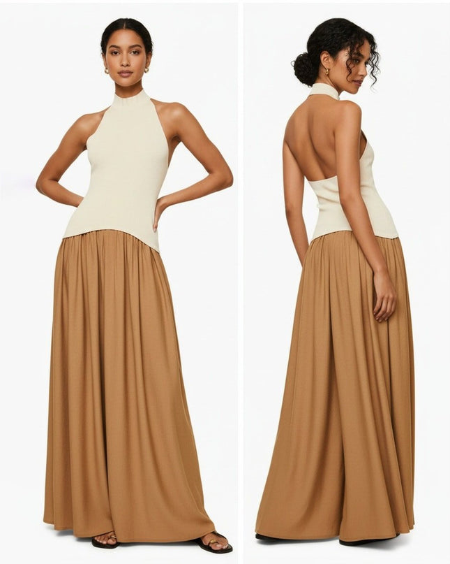 Solid & Striped Halter Soglio Dress - Wind & Song