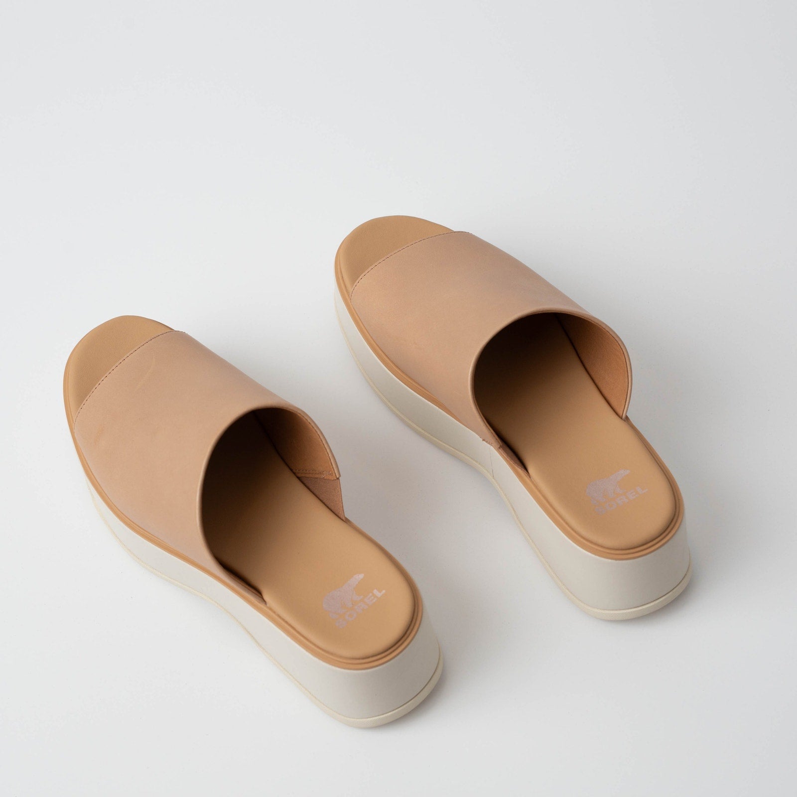 SOREL DAYSPRING™ Slide Women's Platform Sandal in Beige - Wind & Song