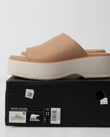 SOREL DAYSPRING™ Slide Women's Platform Sandal in Beige - Wind & Song