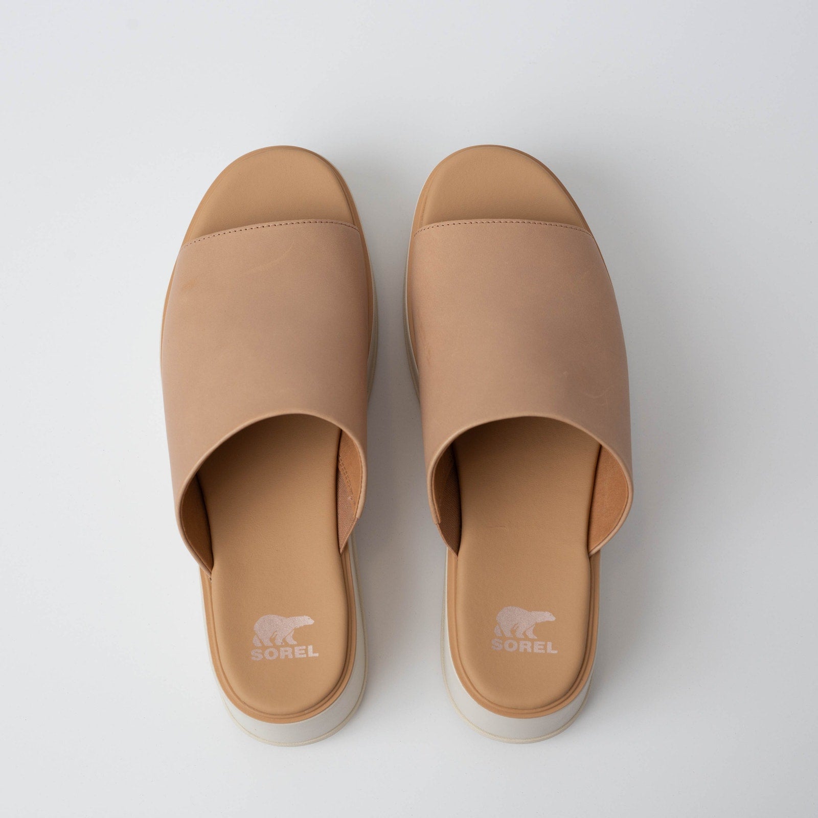 SOREL DAYSPRING™ Slide Women's Platform Sandal in Beige - Wind & Song