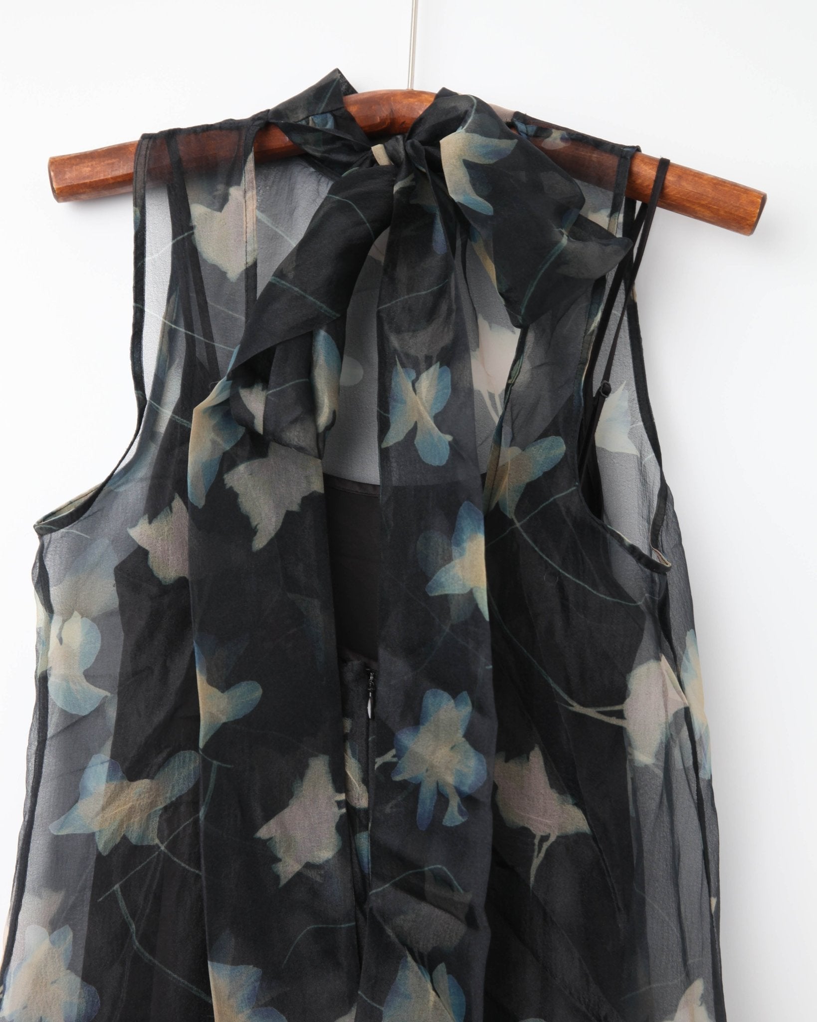 STAUD Albee Dress in Botanical Shadows - Wind & Song