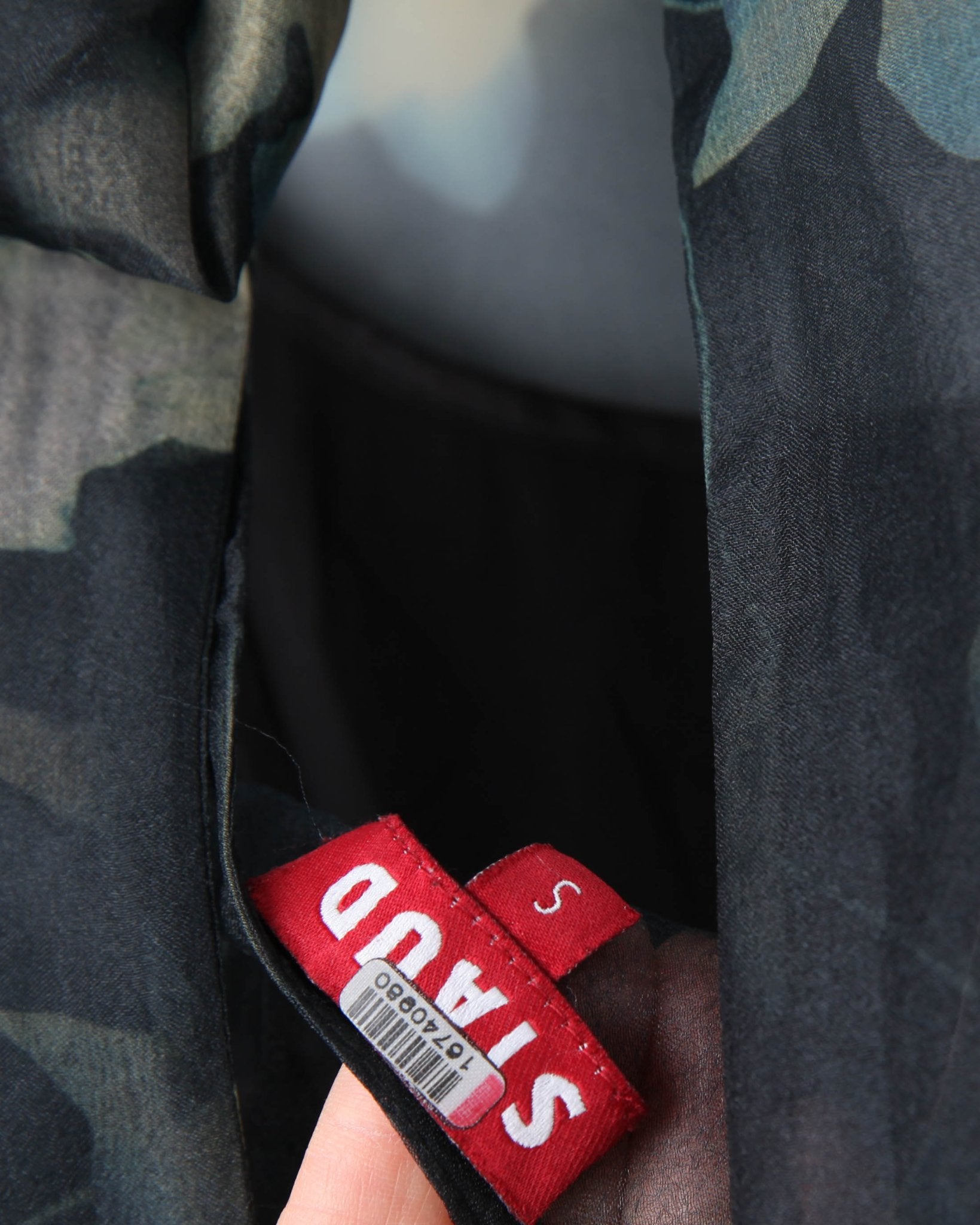 STAUD Albee Dress in Botanical Shadows - Wind & Song