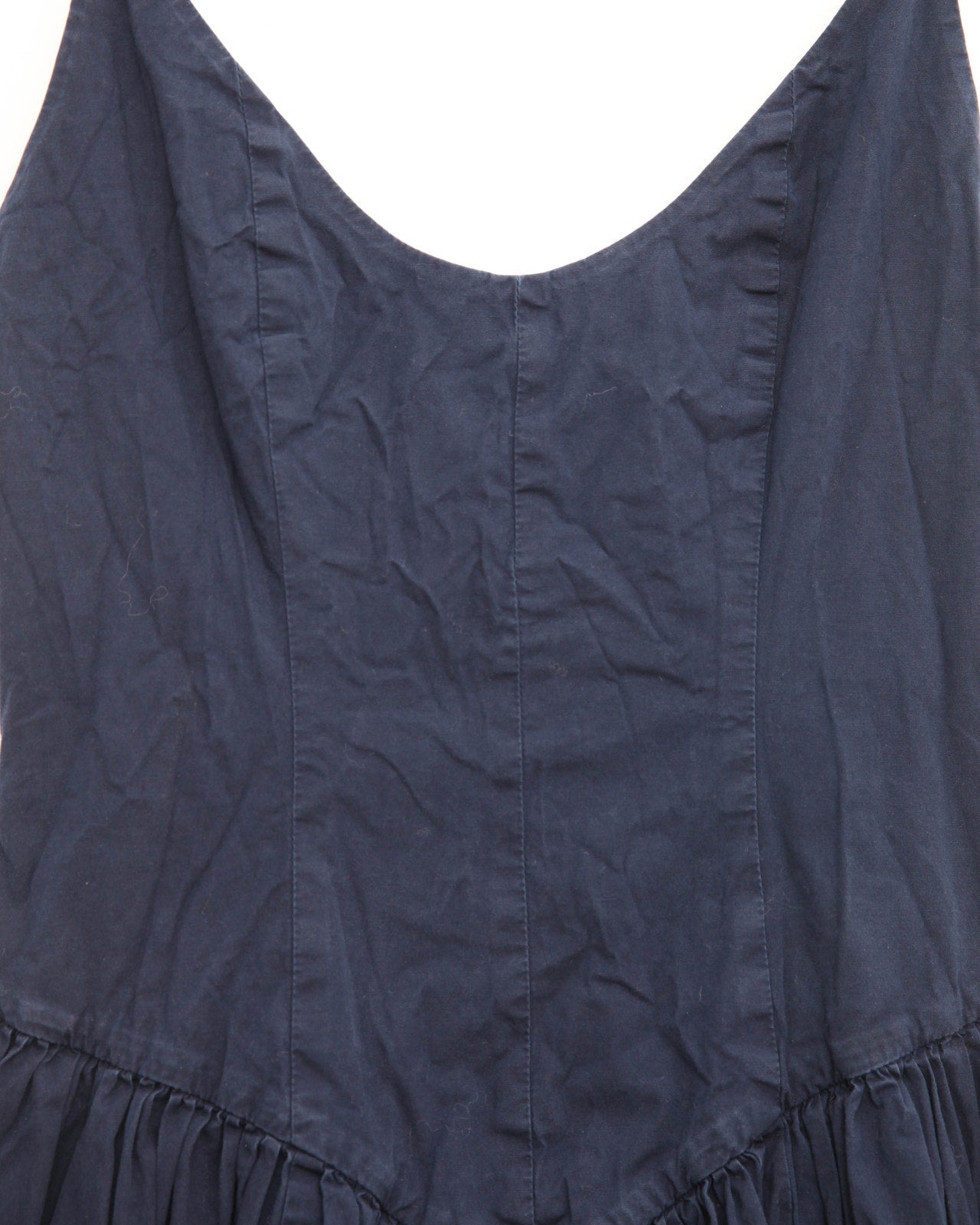 STAUD Dena Blue Cotton Dress – Size 4 & 2 - Wind & Song
