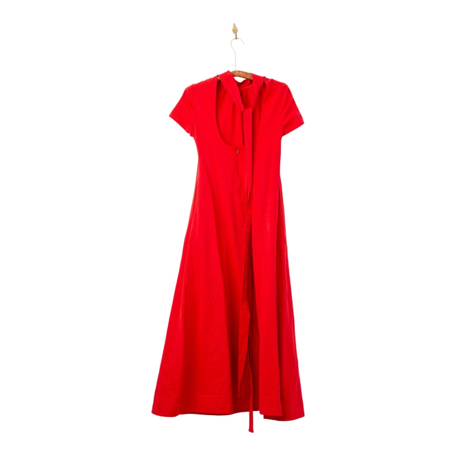 Staud Ilana Red Shift Dress | Size S, Pre - Owned - Wind & Song