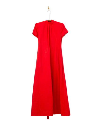 Staud Ilana Red Shift Dress | Size S, Pre - Owned - Wind & Song