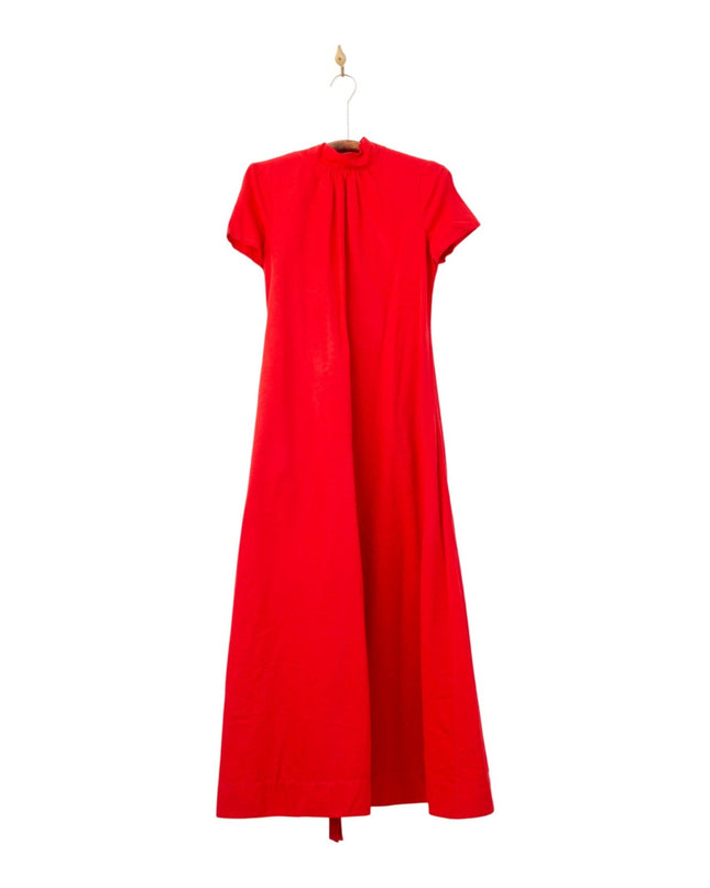 Staud Ilana Red Shift Dress | Size S, Pre - Owned - Wind & Song