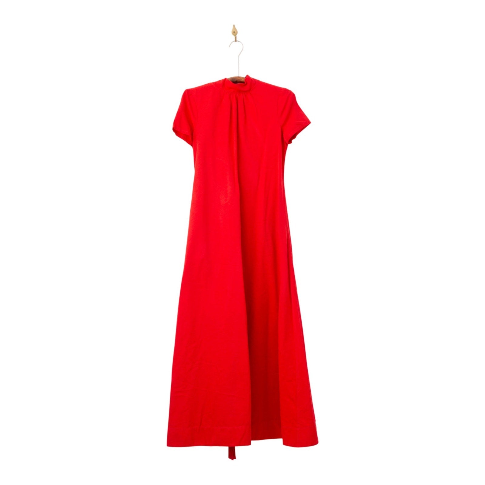 Staud Ilana Red Shift Dress | Size S, Pre - Owned - Wind & Song