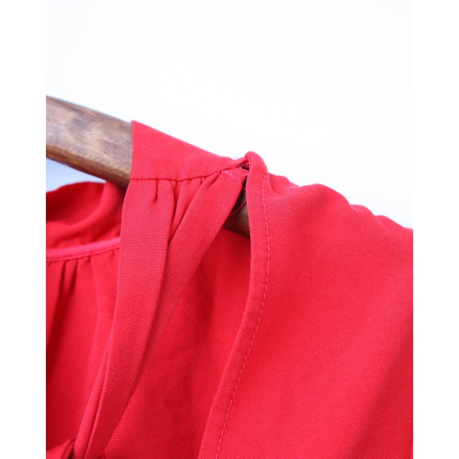 Staud Ilana Red Shift Dress | Size S, Pre - Owned - Wind & Song