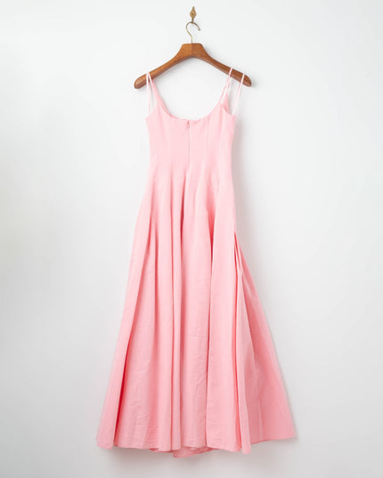 Staud Joy Gown Maxi Dress in Pink - Wind & Song
