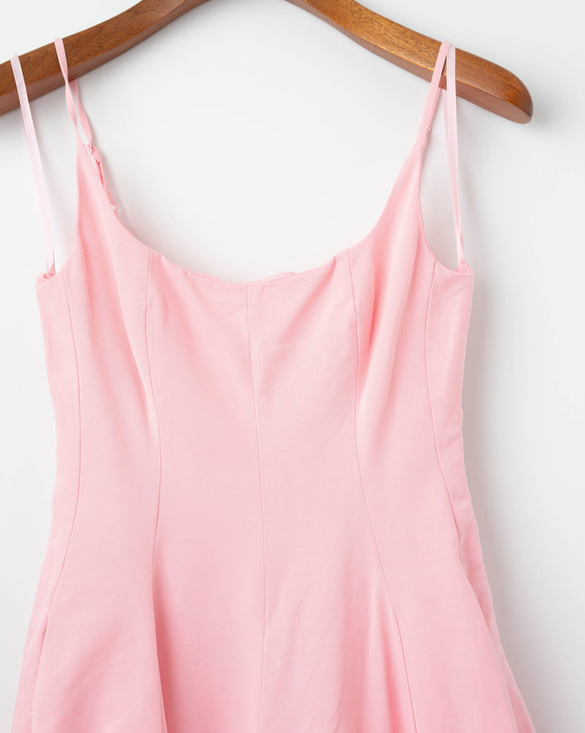 Staud Joy Gown Maxi Dress in Pink - Wind & Song