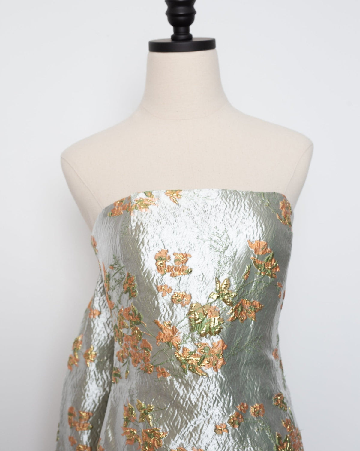 STAUD Kennedy Strapless Metallic Brocade Midi Dress – Size US 2 - Wind & Song