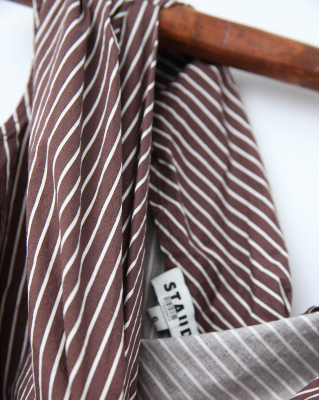 Staud Phare Off - the - Shoulder Ruched Mini Dress - Wind & Song