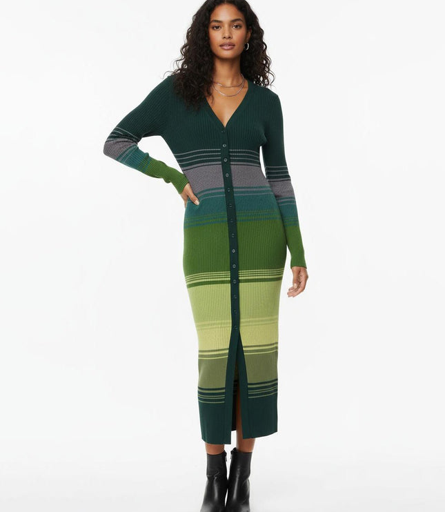 Staud Pine Forest Shoko Dress - Wind & Song