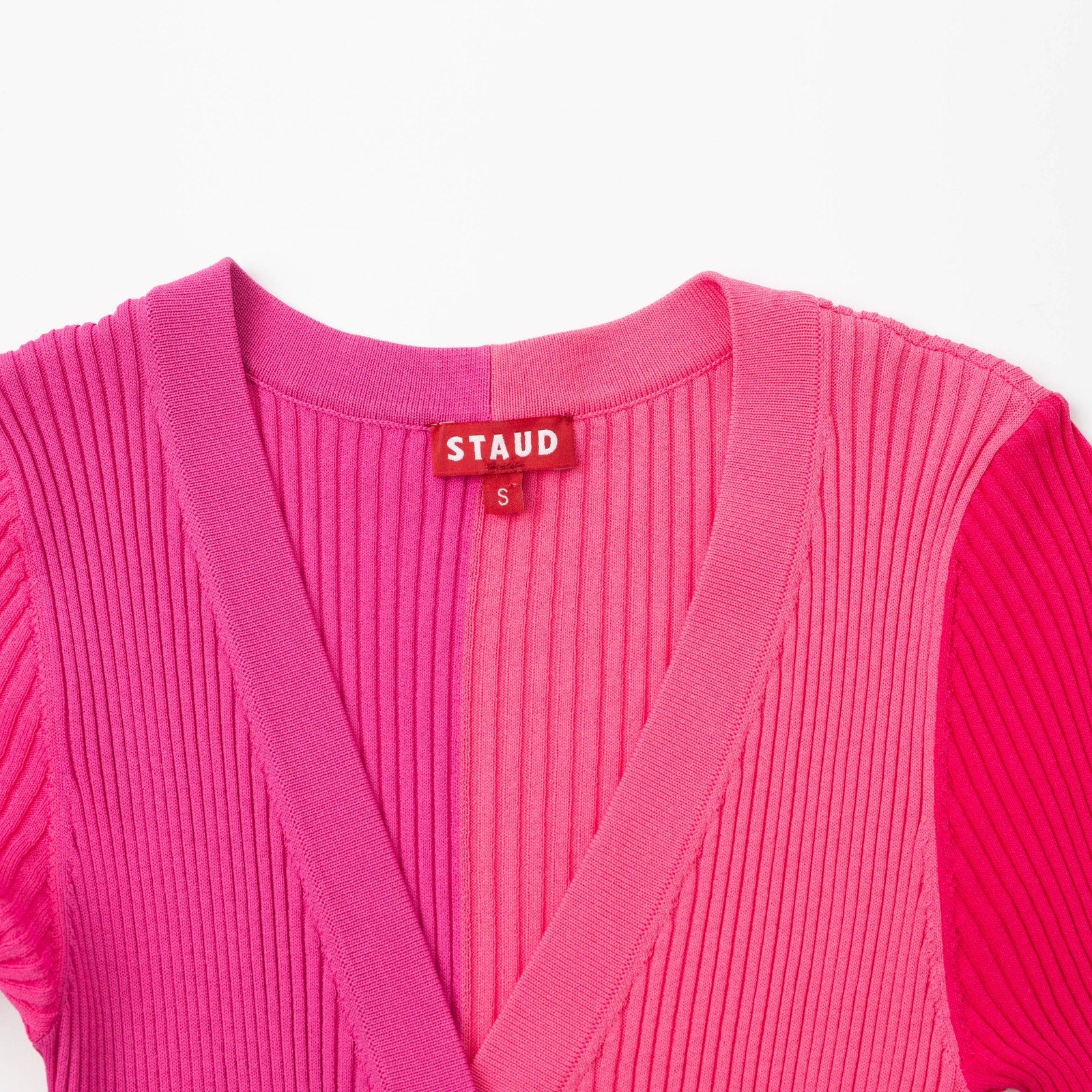 Staud Pink Shoko Midi Dress - Wind & Song