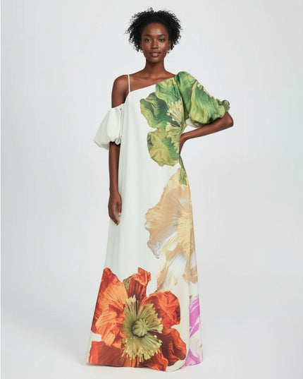 STINE GOYA Floral Asymmetric Payton Dress - Wind & Song