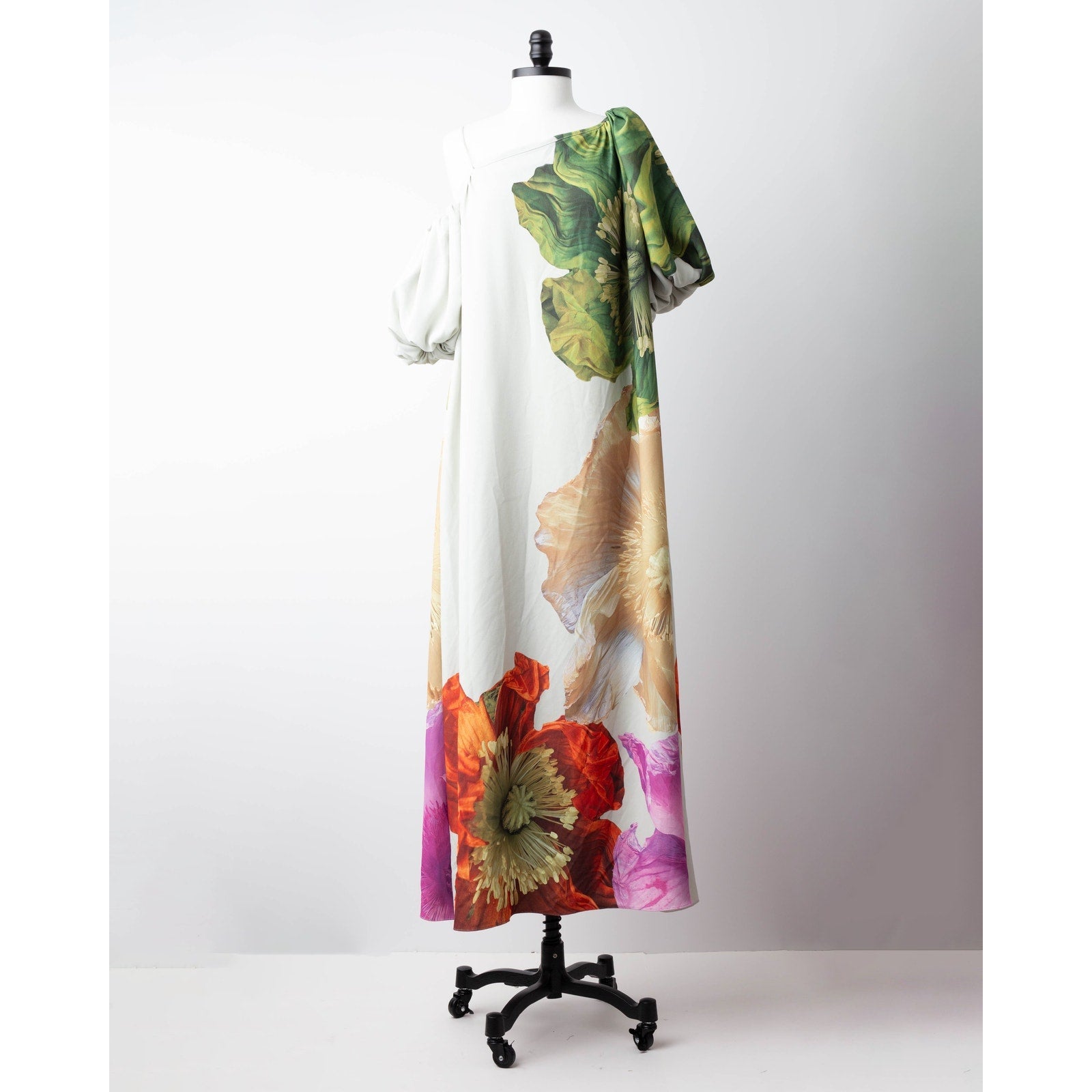 STINE GOYA Floral Asymmetric Payton Dress - Wind & Song
