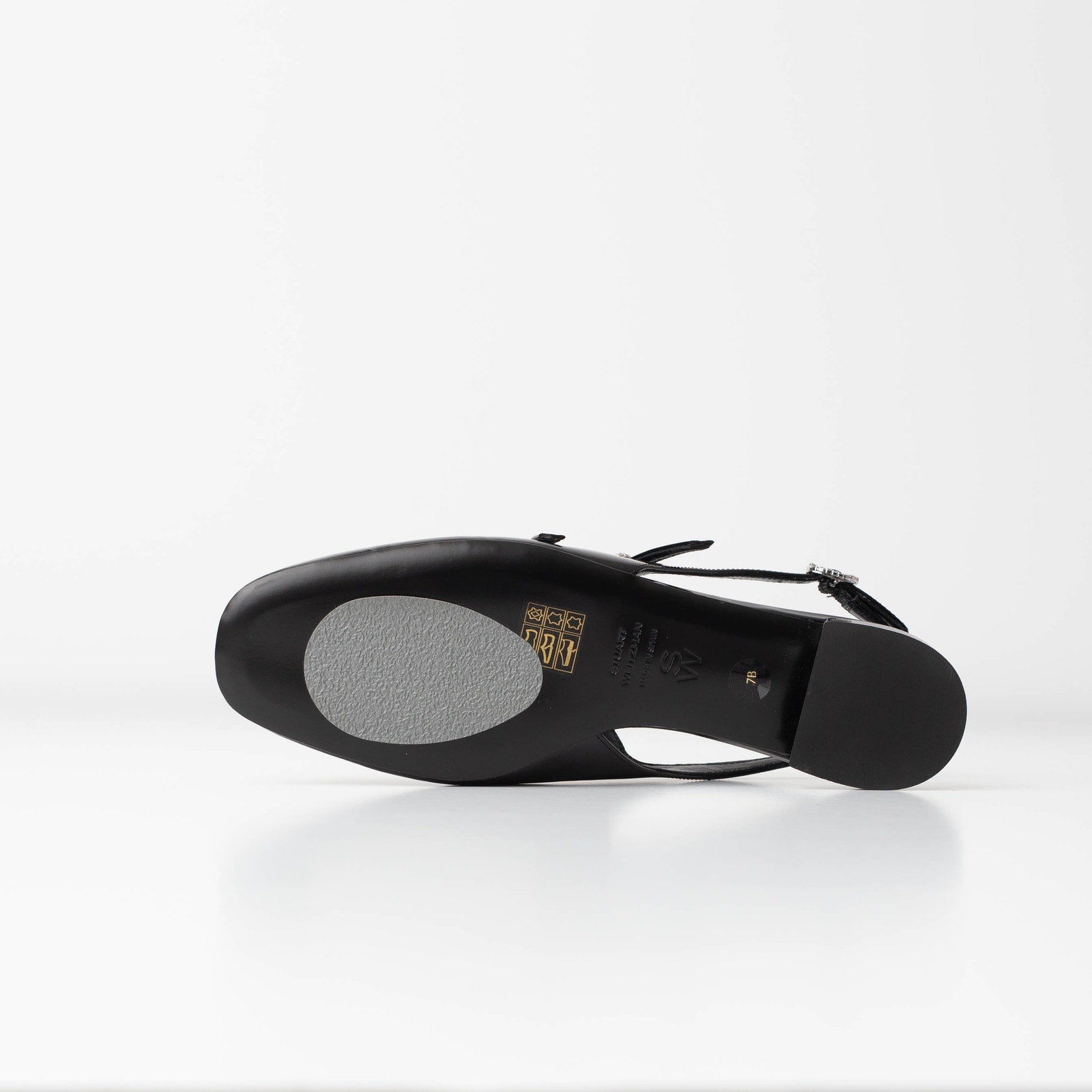 Stuart Weitzman Clarice Patent Leather Slingback Flats - Wind & Song