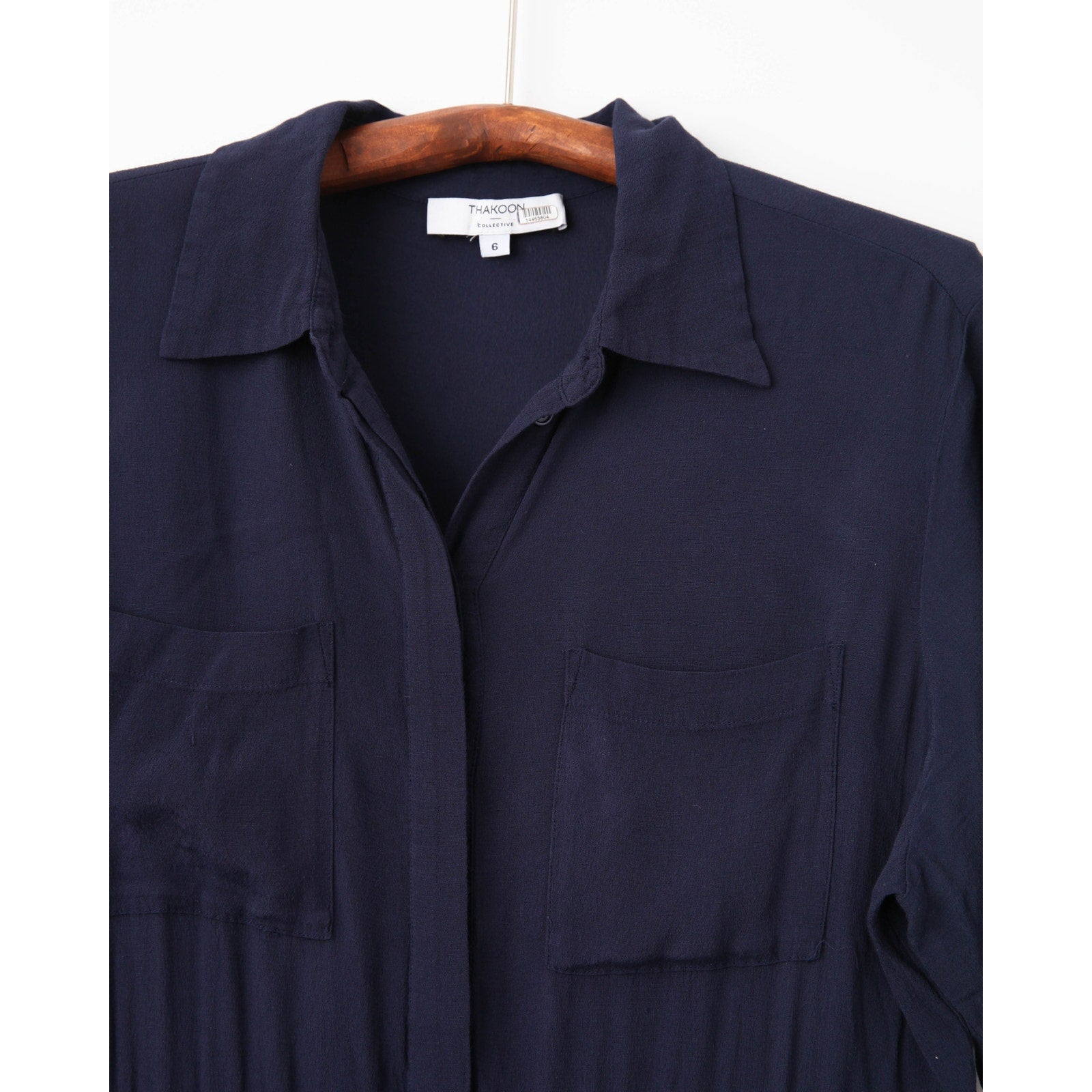 Thakoon Collective Navy Short Sleeve Jumpsuit - Wind & Song
