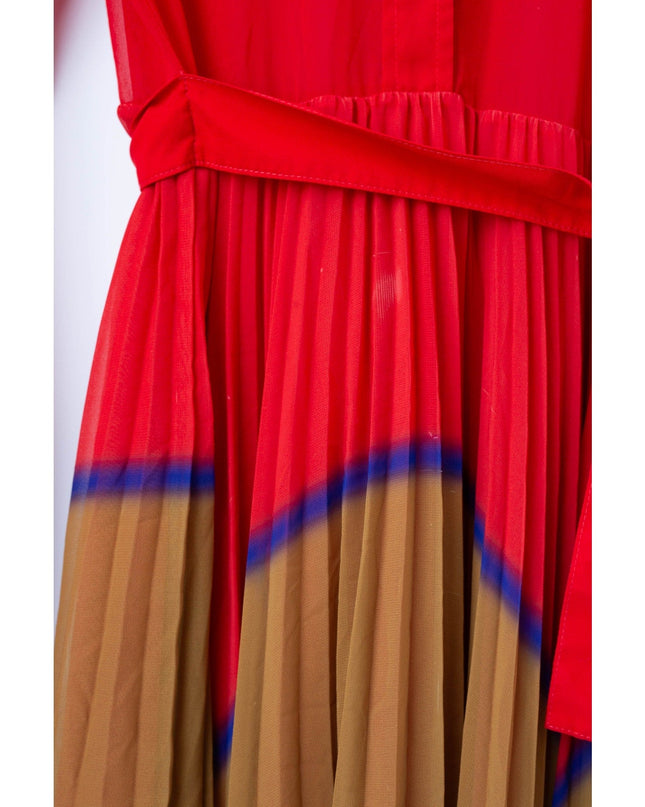 Thebe Magugu Gradient Pleated Chiffon Dress - Wind & Song
