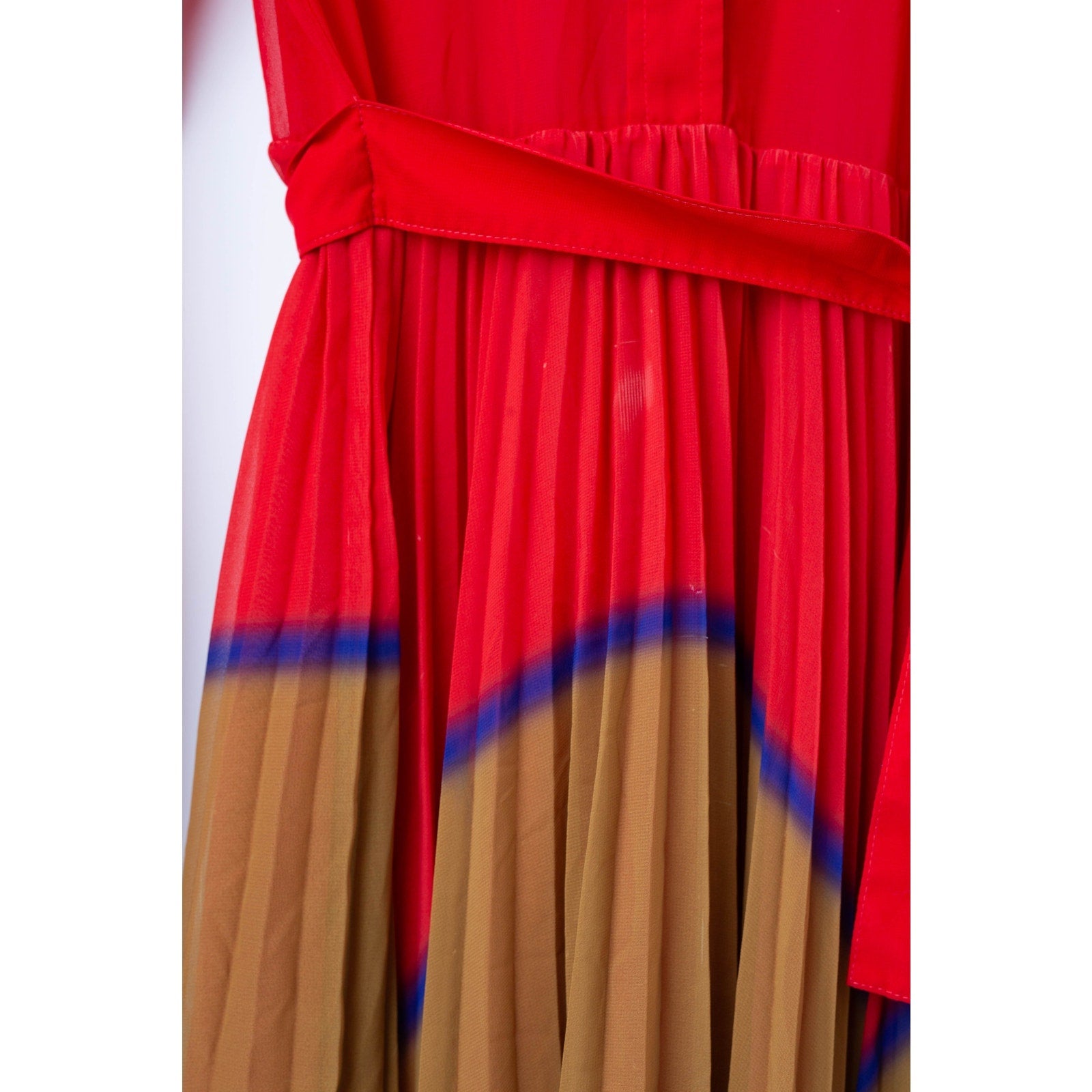 Thebe Magugu Gradient Pleated Chiffon Dress - Wind & Song