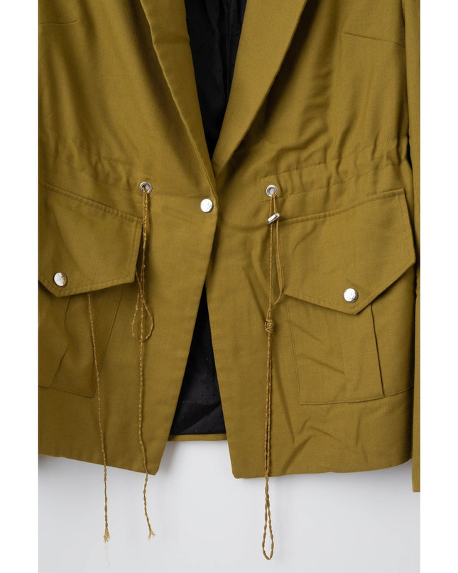 Thebe Magugu Toggle Waist Tailored Jacket Size M - Wind & Song