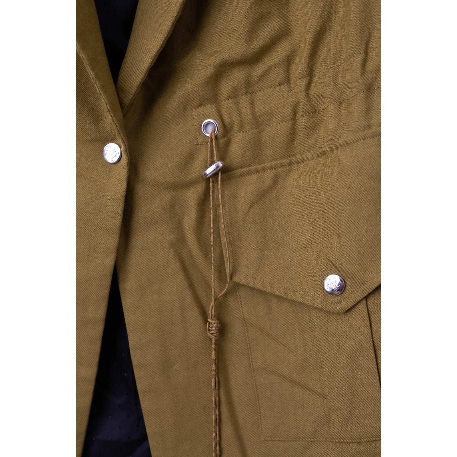 Thebe Magugu Toggle Waist Tailored Jacket Size M - Wind & Song