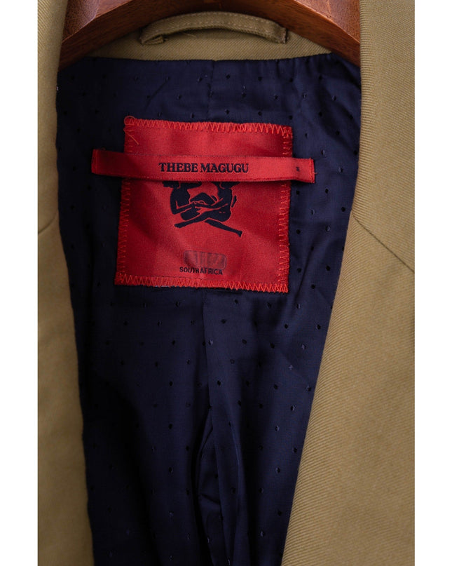 Thebe Magugu Toggle Waist Tailored Jacket Size M - Wind & Song