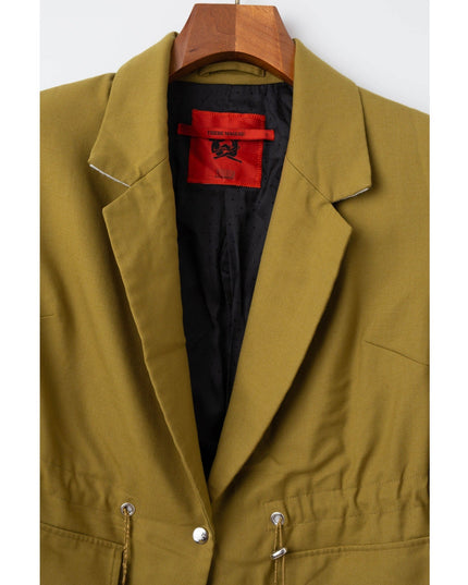 Thebe Magugu Toggle Waist Tailored Jacket Size M - Wind & Song