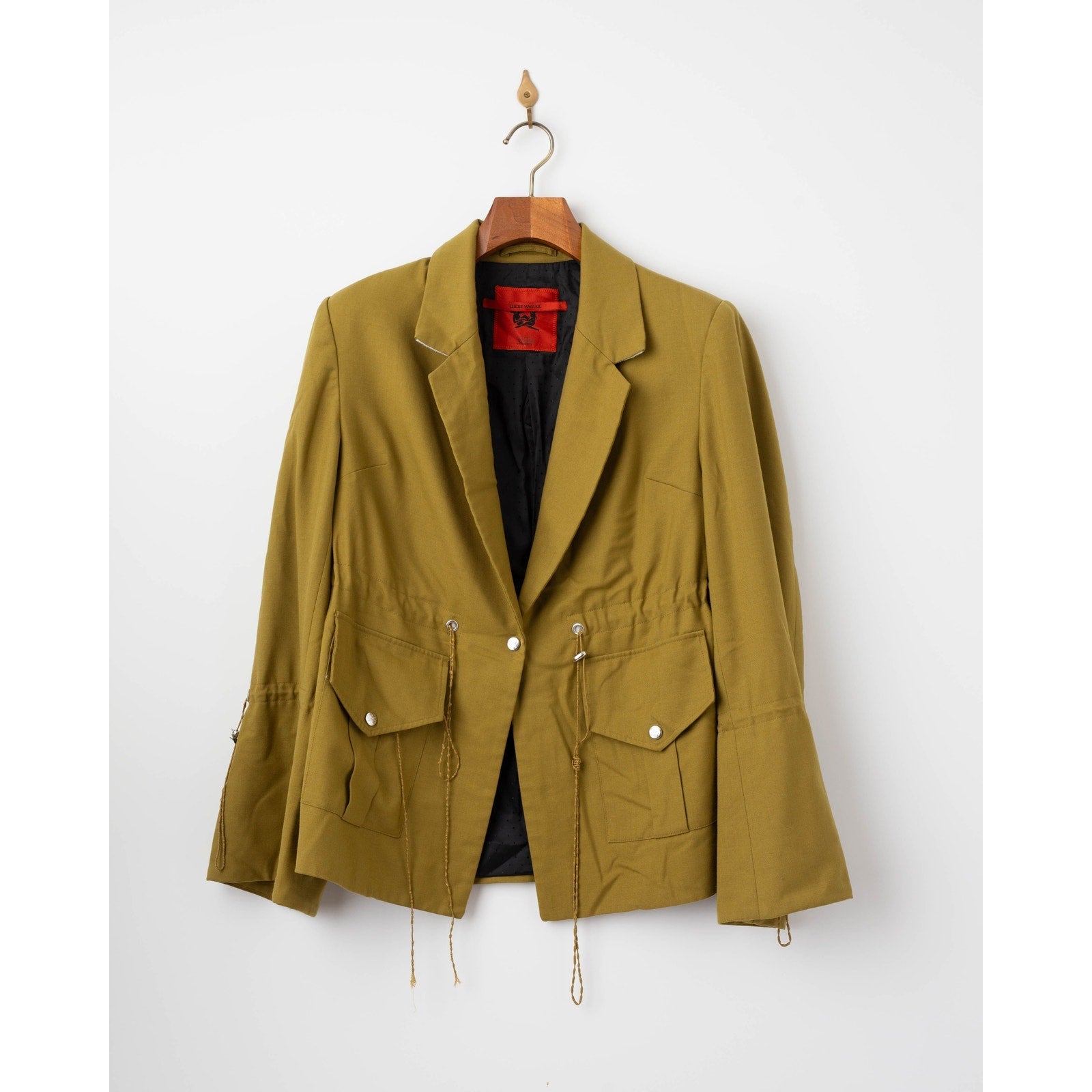 Thebe Magugu Toggle Waist Tailored Jacket Size M - Wind & Song