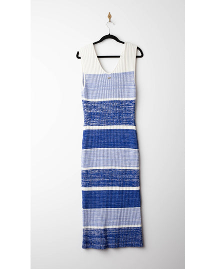 Toccin Sadie Sleeveless Striped Midi Dress - Size XL - Wind & Song