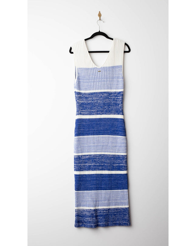 Toccin Sadie Sleeveless Striped Midi Dress - Size XL - Wind & Song