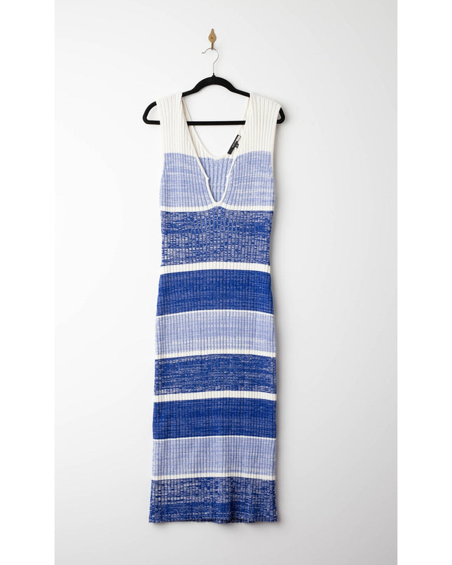 Toccin Sadie Sleeveless Striped Midi Dress - Size XL - Wind & Song
