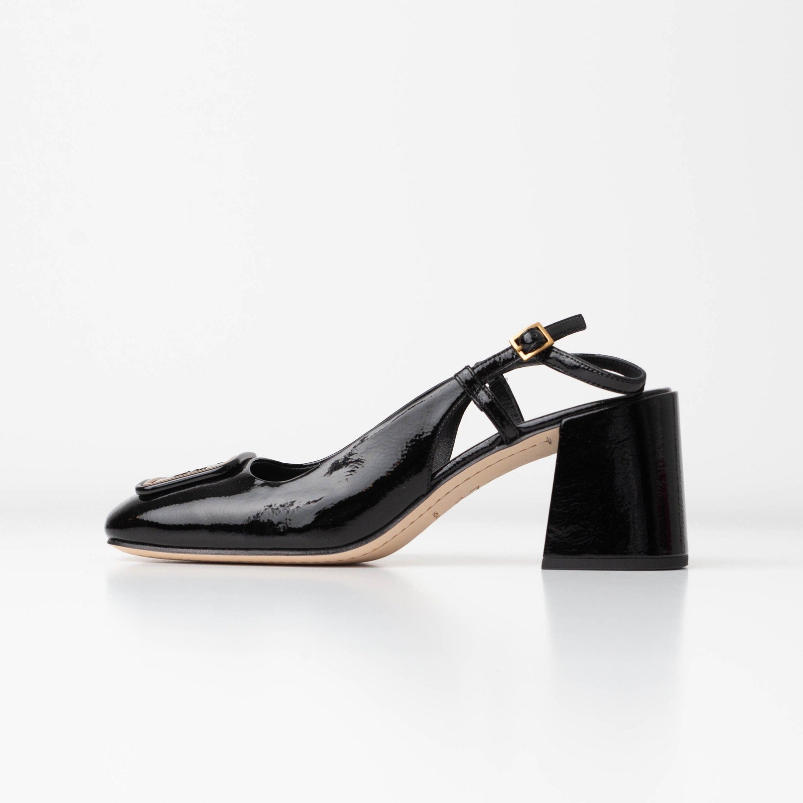 Tory Burch Georgia slingback 70mm Patent Leather Pumps - Wind & Song