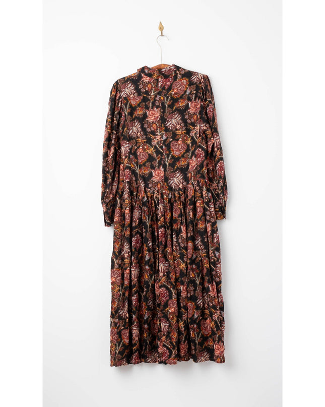 Ulla Johnson Celia Pleated Paisley - print Midi Dress - Wind & Song