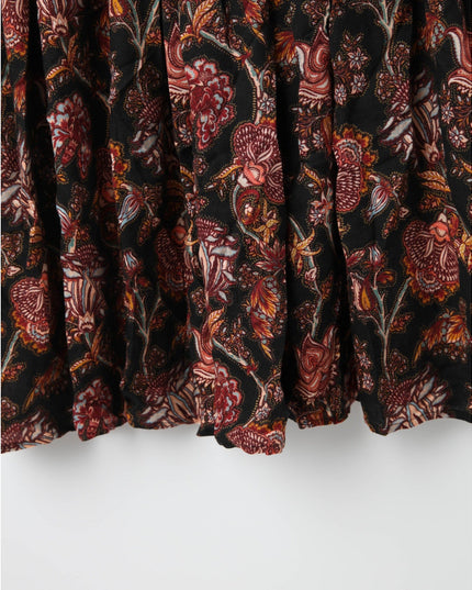 Ulla Johnson Celia Pleated Paisley - print Midi Dress - Wind & Song