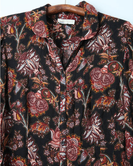 Ulla Johnson Celia Pleated Paisley - print Midi Dress - Wind & Song